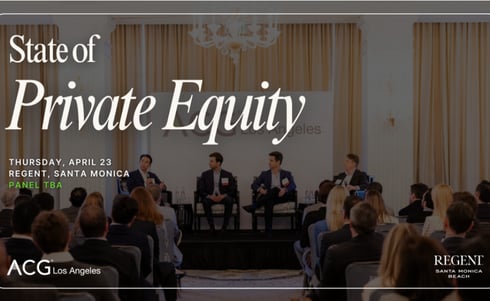 ACG Los Angeles | State of Private Equity