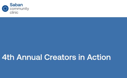 Saban Community Clinic's 4th Annual Creators in Action