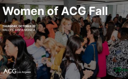 Women of ACG Fall Event