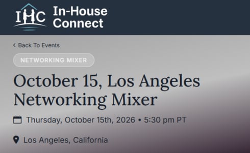 2026 In-House Connect Networking Mixer